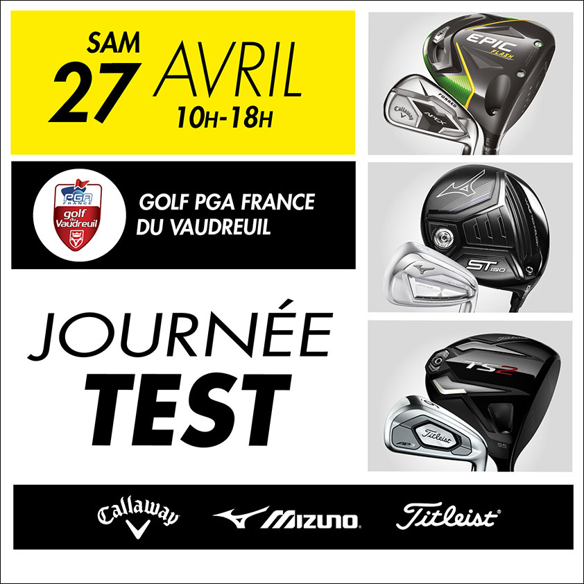 actu_journee_fitting_27avril19 Journée d'essai matériel, Golf PGA France du Vaudreuil