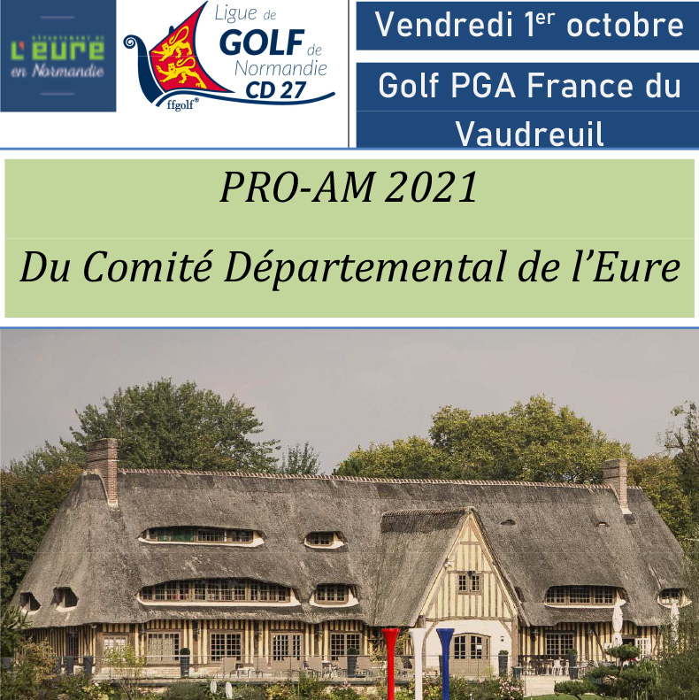 actu_proam_eure_2021 Pro-am du Comité départemental de l'Eure 2021